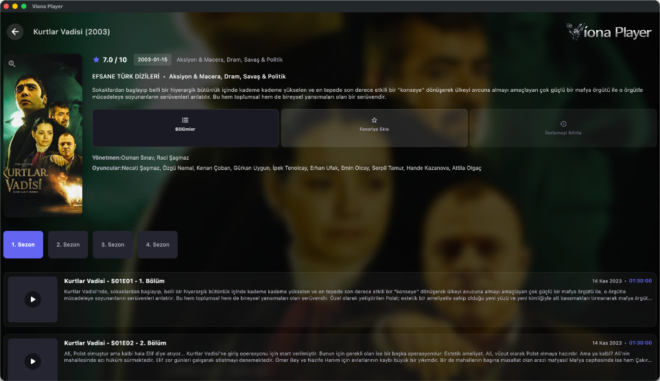Viona Player macOS
