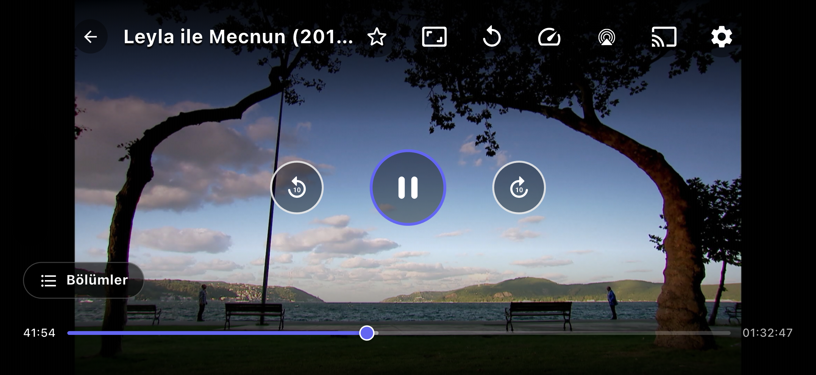 Viona Player oynatma ekranı
